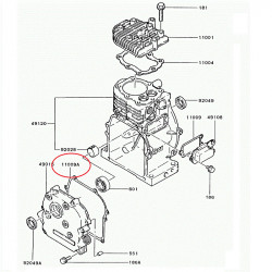 JOINT CARTER KAWASAKI FA130D plus livrable