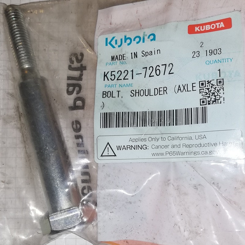 VIS DE ROUE DE PLATEAU KUBOTA