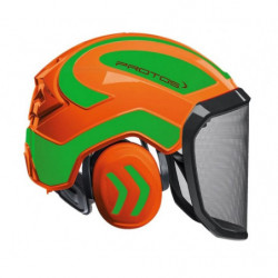 CASQUE ARBORIST INTEGRAL PROTOS ORANGE/VERT