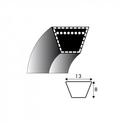 COURROIE LAMES GGP STIGA