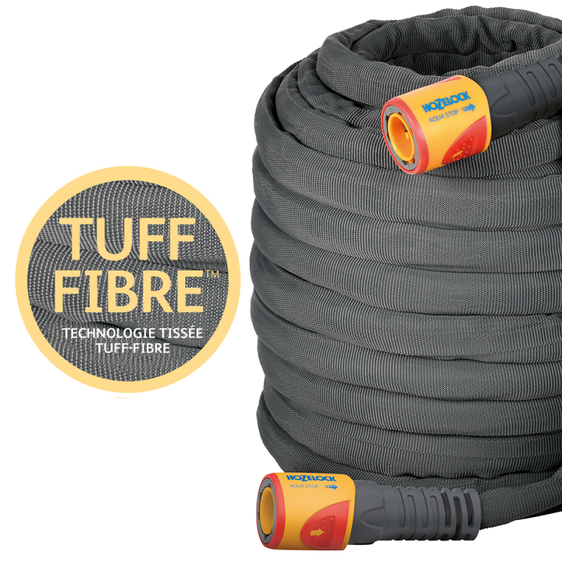 TUYAU ALTERNATIF TUFFHOZE 2 RACCORDS+LANCE  - HOZELOCK