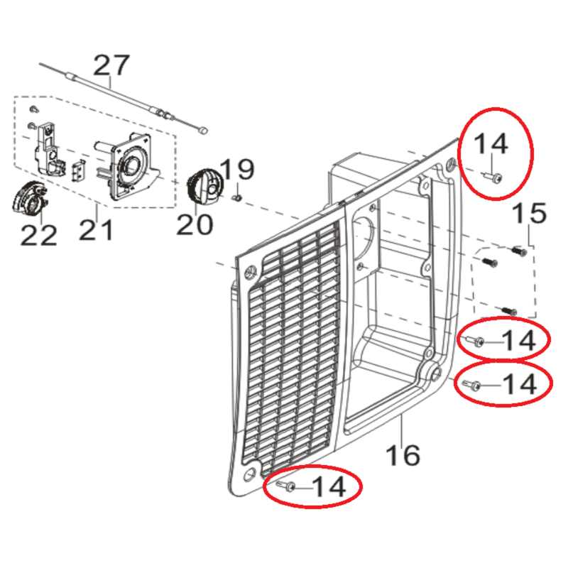 VISSERIE R3000 RATO ROBIN