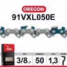 CHAINE 91VXL050 OREGON 3/8"LP 1,3MM 50E