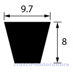 COURROIE SPZ825
